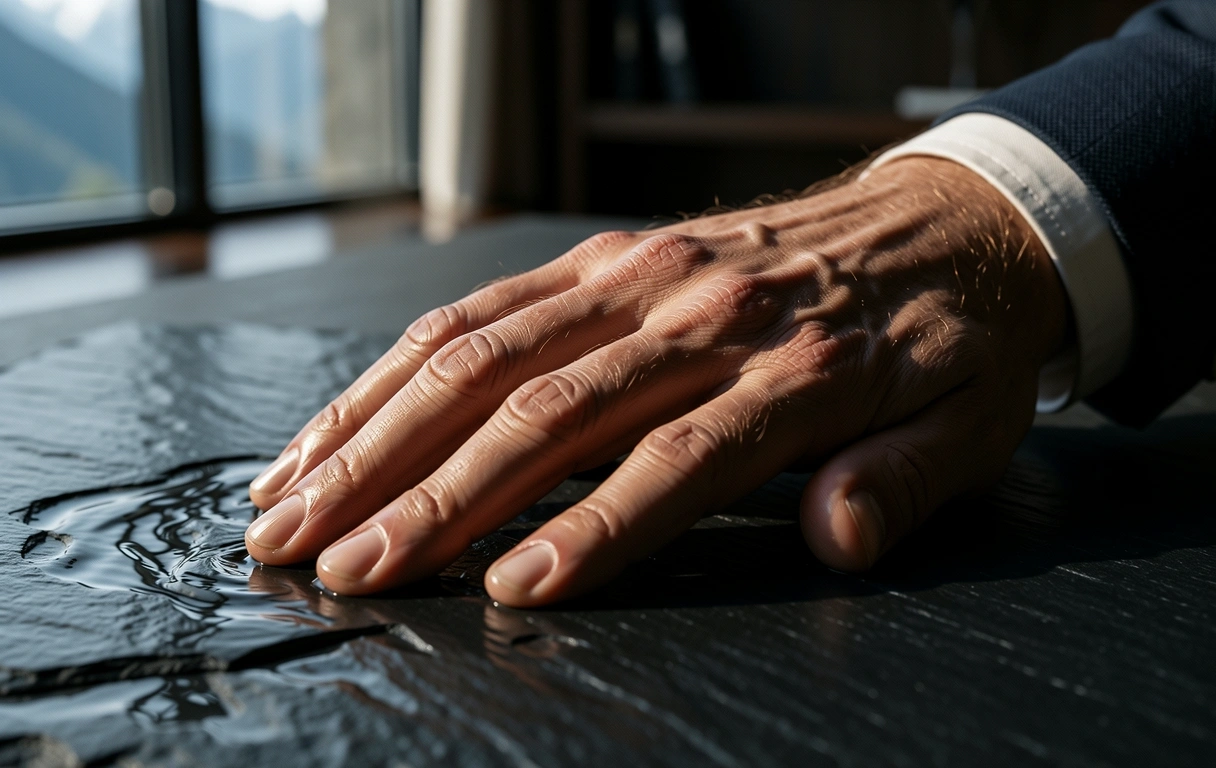 Détail de la vitalité masculine